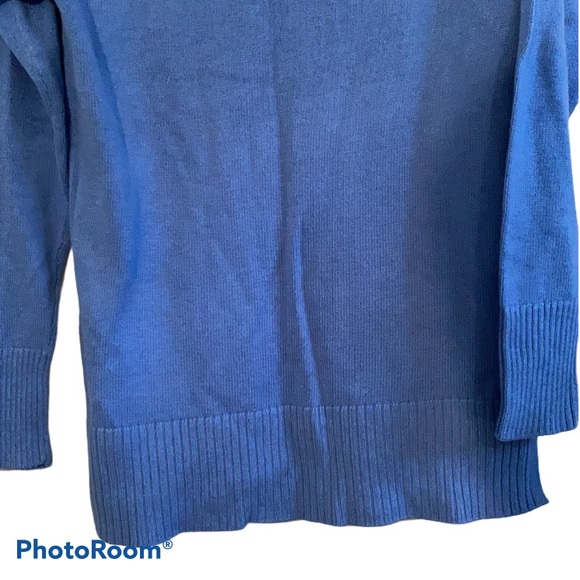 NWT GAP Crew Neck Tippi Pullover Sweater in Blue - Picture 7 of 12